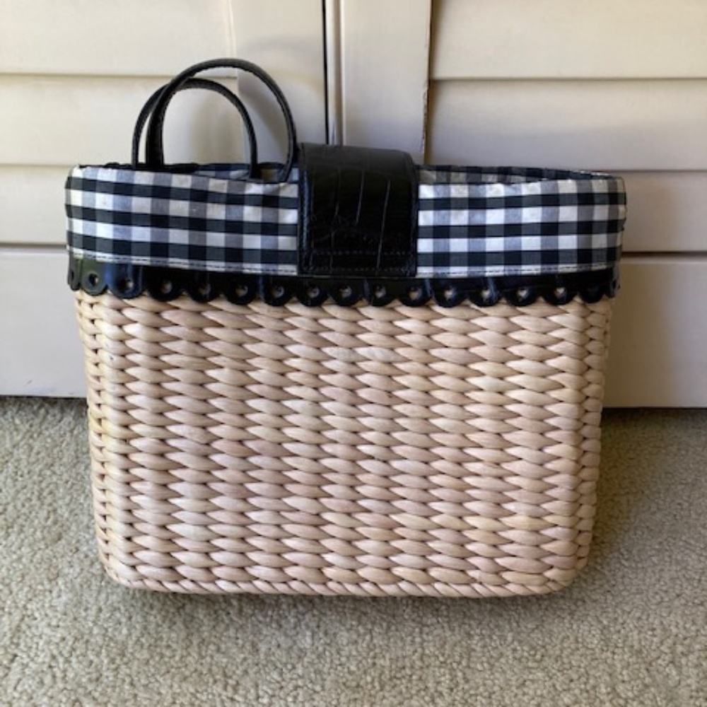 Vintage Brighton Straw Shoulder Bag - Picture 4 of 12